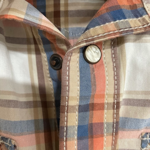 Holisister men’s medium snap button down shirt - Picture 5 of 6